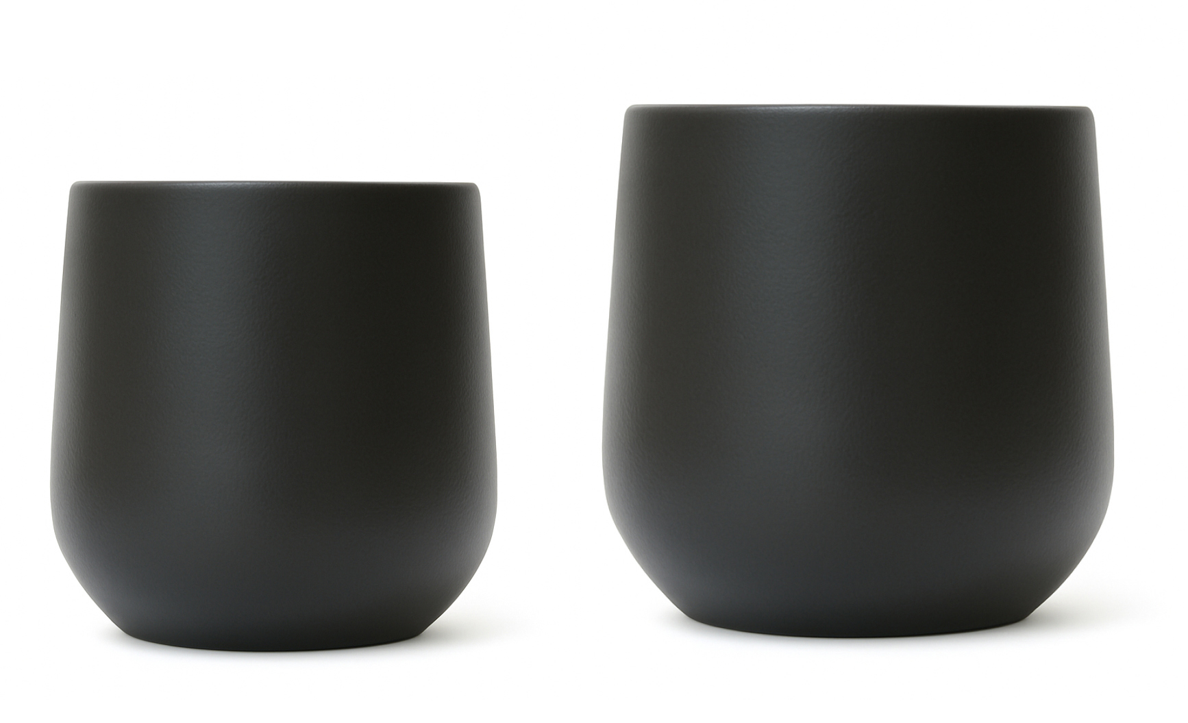 Planters- Duffle Pot med - black